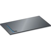 Inzetstuk Mat Zwart 906x447x22mm 54x27e, - Lista