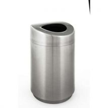 Afvalbak Grote Capaciteit Mat Rvs Fpp, - V-Part