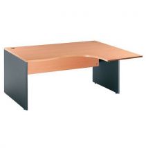 Compact bureau Office II - Onderstel met wangen - Simmob