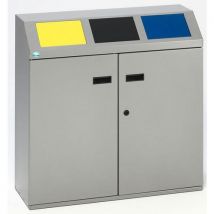 Afvalscheidingsstation met 2 vakken - Var - Var