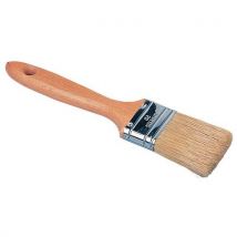 Dikke zwaluwstaartkwast voor lak - Houten steel - Roulor