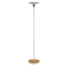 Vloerlamp Baly Unilux Bamboo, Led Lamp - Wit, - Unilux
