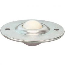 Kogelrol Met Bevestigingsboring Nylon Ø:20mm, - Guitel