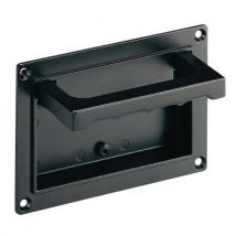 Poignéé Allegro Alu Ouv. 110x70,5 Noir Kleur: Zwart Lengte:, - Boutet