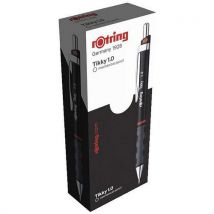Doos Met 12 Vulpotloden Rotring Tikky Ii 1,0 Mm Zwart, - Rotring