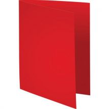 Mappen Foldyne 180 Met Verspringende Rand Rood, - Exacompta