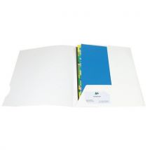 Presentatiemap Chromolux Glanzend Karton 250g A4 Wit, - Exacompta