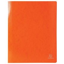 Map Met Lamel, Geplastificeerd Karton 355 G/m² A4 Oranje, - Exacompta