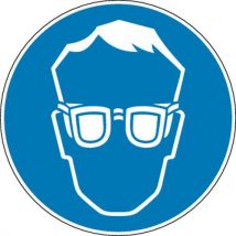 Brady - Gebodsbord - Veiligheidsbril verplicht - Hard