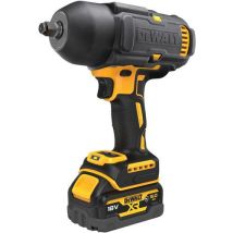 Dewalt - Accu-slagmoersleutel 18V 5Ah XR - 1396Nm - Incl. 2 accu's, lader