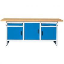 Werkbank Metec 200 - 3 ladeblokken - Metec