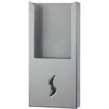 Medial - Dispenser hygiënezakjes - Grijs - 28 cm hoog - 200 zakjes