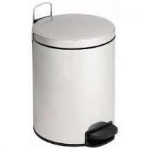Pedaalemmer Bin Plus Rvs Aisi 430 - Glanzend - 20 L, - Medial