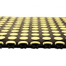 Verende Tegels Droge Omgeving Noppen Geel, - Wattelez