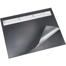 Sign - Onderlegger met transparante overslag 40 x 53 cm, zwart