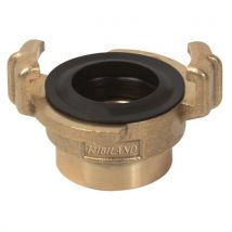 Schroefkoppeling snel messing vrouwelijk 1/2 15x21 mm - Ribimex