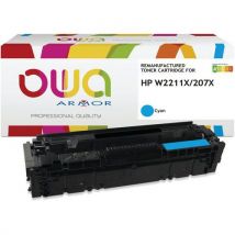 Toner Refurbished Hp W2211x - Cyaan, - Owa