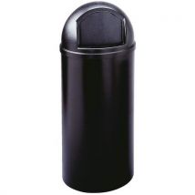 Marshal Container 95 Ltr Zwart, - Rubbermaid