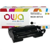 Owa - Toner refurbished Ricoh 407324 - Zwart - Owa