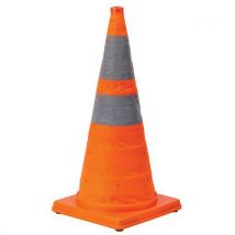 Verkeerskegel Inklapbaar Met Licht Hoogte 72 Cm, - Mottez