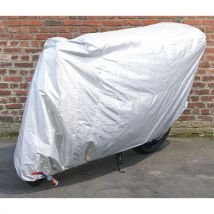 Beschermhoes Van Grijs Polyester Voor Motorfiets, - Mottez