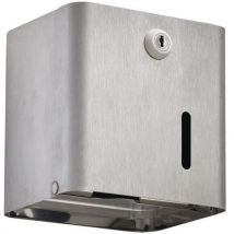 Dispenser Wc-papier - 2 Pakken / 1 Rol Axos Geborsteld Rvs, - Rossignol Pro