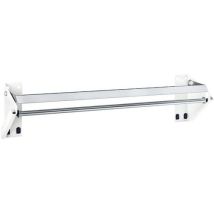 Bott - Papierrolhouder met snijder - 700 mm lengte - Lichtgrijs - Werkplaatsmeubilair