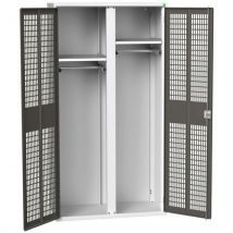 Lockerkast Epi Verso 1050x550x2000mm 2 Legbord Lgrs/antr, - Bott