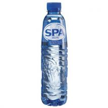 Fles Spa Blauw/plat: 0,5 L,