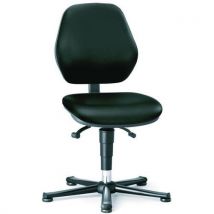 Werkplaatsstoel Esd Basic Met Rugleuning Met Perm. Contact, - Bimos