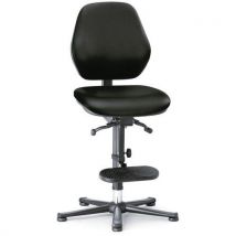 Werkplaatsstoel Laboratoire Basic, Rugleuning Perm. Contact, - Bimos