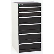 Werkplaatskast met laden cubio SL-5610-6.1 - Bott - Bott