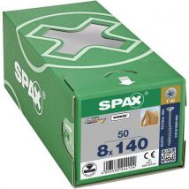 Schroeven Met Verzonken Kop En Gedeeltelijke Schroefdraad T-star Plus Wirox 8x140, - Spax