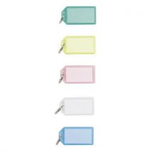 Set Van 5 Klepsleutelhangers - 5 Kleuren - Sign, - Sign
