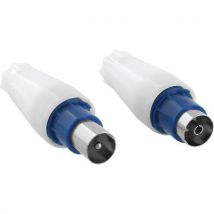 Coaxconnector 9.5 Mm Mannelijke En Vrouwelijke Tv-antenne, - TNB