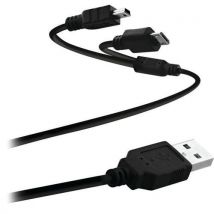 Kabel micro USB 2 in 1 - T'nB - TNB