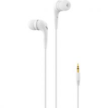 Oordopjes Bedraad 3,5 Mm Jack Pure - Wit, - TNB