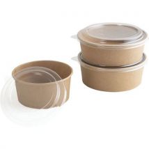Transparant Deksel Voor Saladebak/poke Bowl Rond - Ø 180 Mm, - Matfer