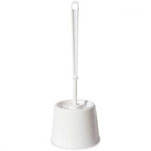 Arvix - Toiletborstelhouder - Wit - 13 cm Hoog - Stijlvol en Praktisch