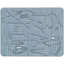 Gootsteenmat design voor gootsteen en afdruipvlak - Rubber - Arvix - Arvix