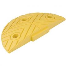 Verkeersdrempel rubber - hoogte 50 mm - Crash Stop - Dancop - Brand