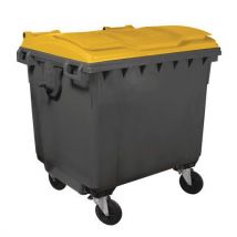 Afvalcontainer 4 wielen - 1100 l - Mobil Plastic - Mobil Plastic