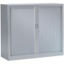 Lage Roldeurkast 100 X 100 Cm 9006 Aluminium, - Vinco