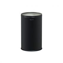 Set van 2 - Metalen Afvalbak Room, Volume 28 L, Zwart,