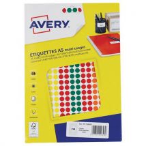 Avery - Pastilles multifunctioneel etiket A5