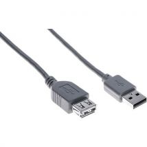 Verlengkabel Usb 2.0 A En A Grijs Eco - 1,8 M, - CUC