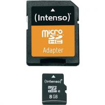 Microsdhc Kaart Klasse 4 - 8gb Intenso, - Intenso