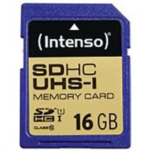 Sdhc Kaart Uhs-i Klasse 10 - 16gb Intenso, - Intenso
