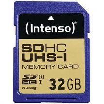 Sdhc Kaart Uhs-i Klasse 10 - 32gb Intenso, - Intenso