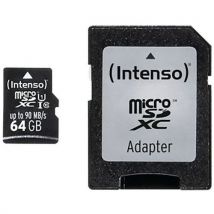 Microsdxc Kaart Uhs-i Professional Klasse 10 - 64gb, - Intenso
